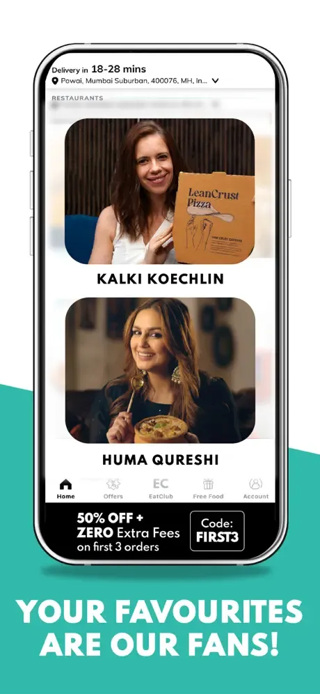 EatClub: Food Delivery App screenshot 2