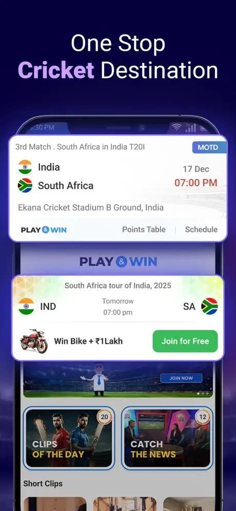 My11Circle Fantasy Cricket App screenshot 2