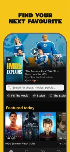 IMDb: Movies & TV Shows screenshot 1