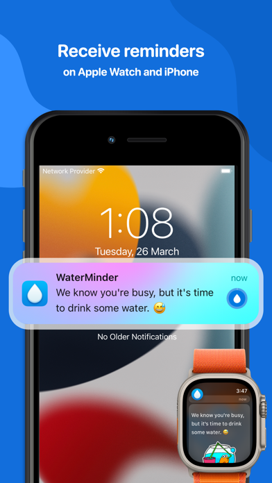 Water Tracker by WaterMinder screenshot 2