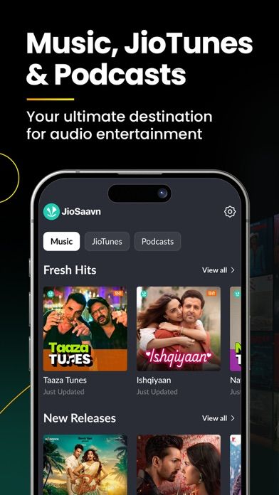 JioSaavn – Music & Podcasts screenshot 1