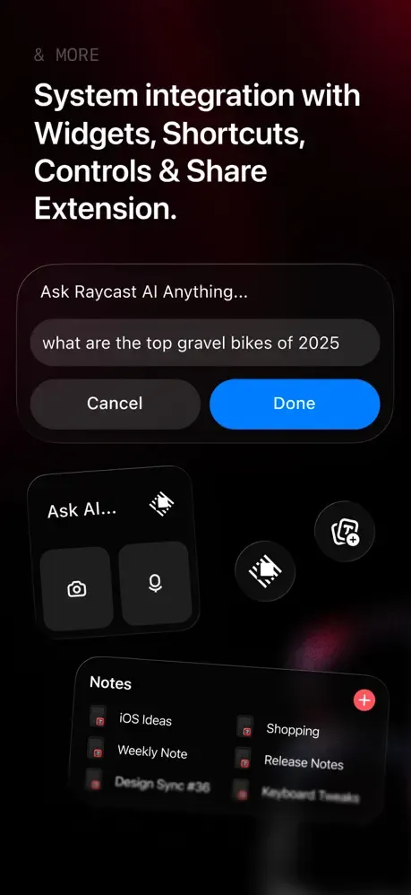 Raycast: AI, Notes and more screenshot 5