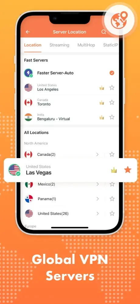 Turbo VPN Private Browser screenshot 2