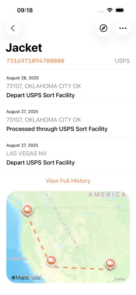 Parcel - Delivery Tracking screenshot 2