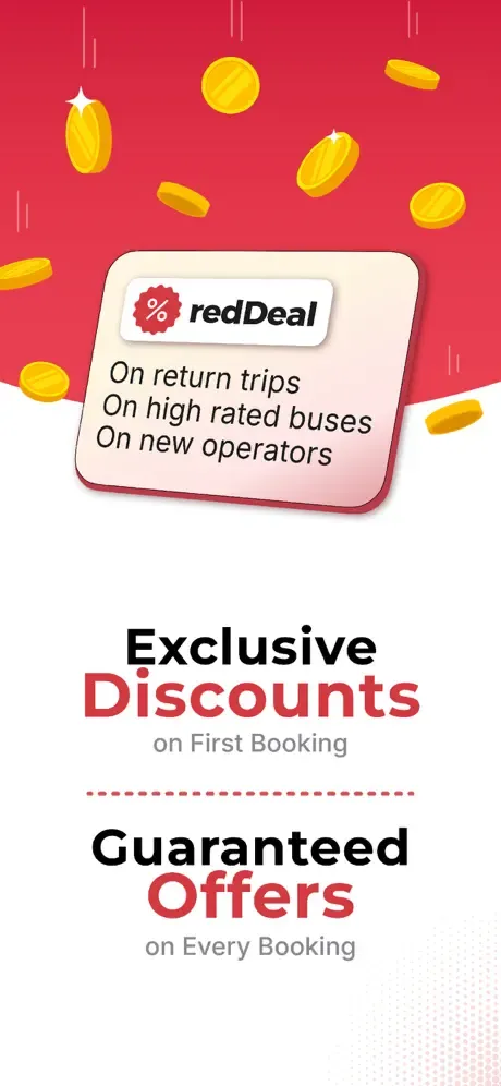 redBus: Bus, Train Booking App screenshot 3