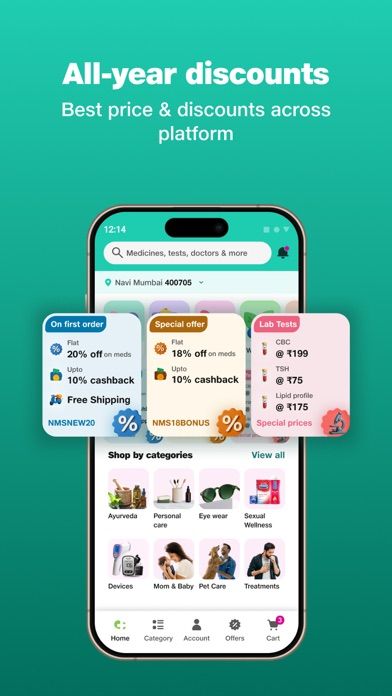 Netmeds - India Ki Pharmacy screenshot 2