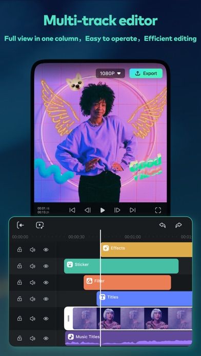 Filmora HD-Vlog Video Creator screenshot 1