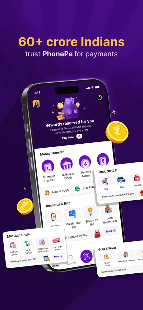 PhonePe: Secure Payments App screenshot 1