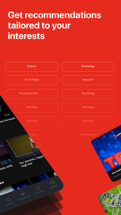 TED Talks: Watch and Learn screenshot 2