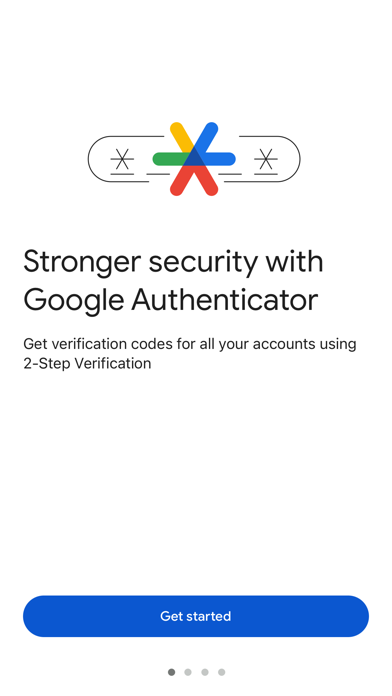 Google Authenticator screenshot 1