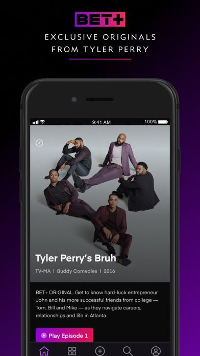 BET+ screenshot 1