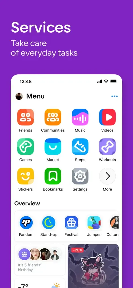 VK: social network, messenger screenshot 4