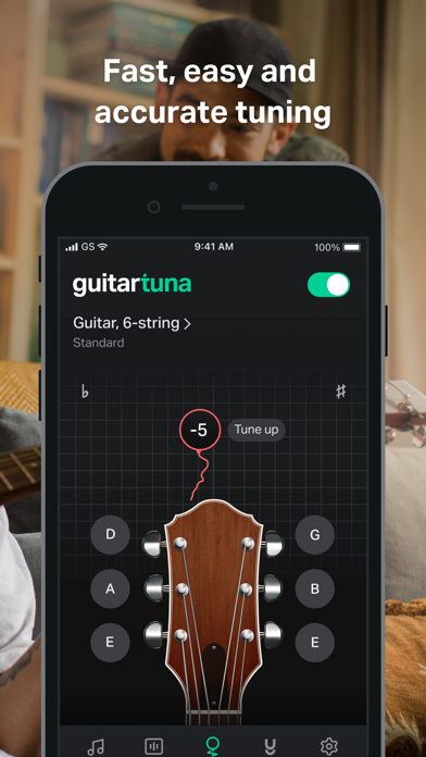 GuitarTuna: Tune & Play Guitar screenshot 3