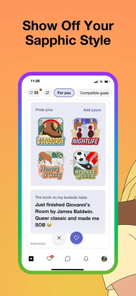 HER: Lesbian LGBTQ Dating screenshot 3