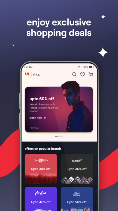 Vi: Recharge, Payments & Games screenshot 5