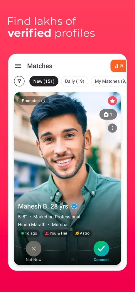 Shaadi.com: Matchmaking App screenshot 3