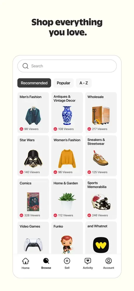 Whatnot: Shop, Sell, Connect screenshot 2