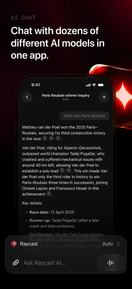 Raycast: AI, Notes and more screenshot 1