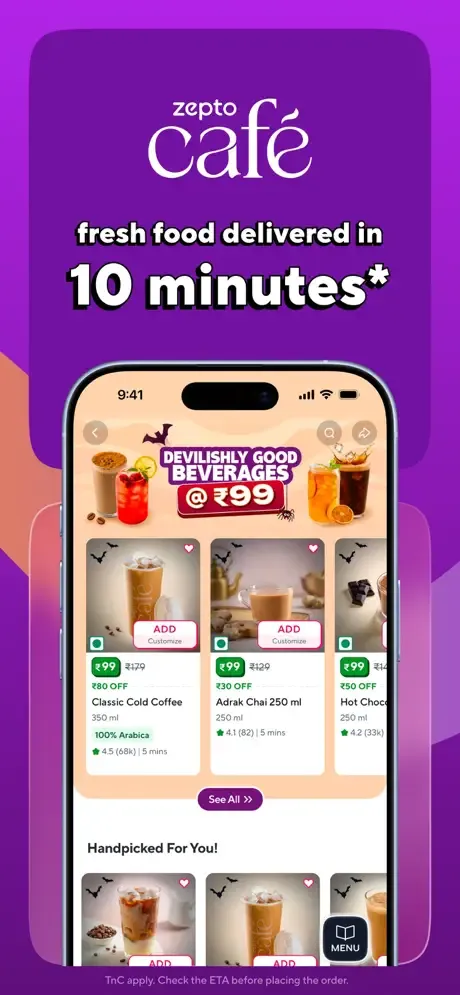 Zepto:10 Min Grocery Delivery* screenshot 4