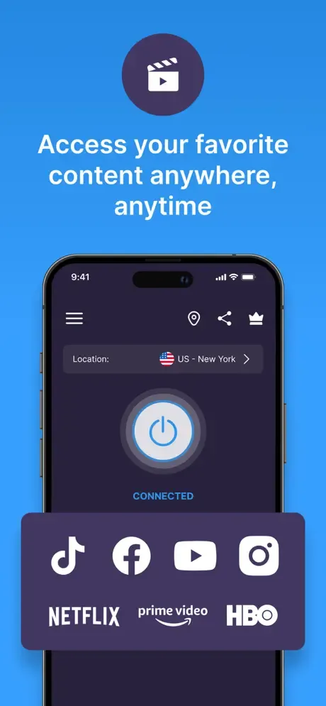 VPN - Super Unlimited Proxy ™ screenshot 1