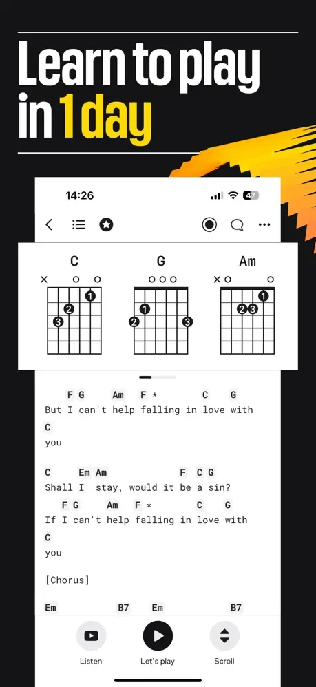 Ultimate Guitar: Chords & Tabs screenshot 1