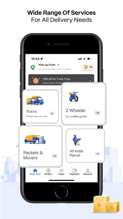 Porter - Logistics Service App screenshot 1