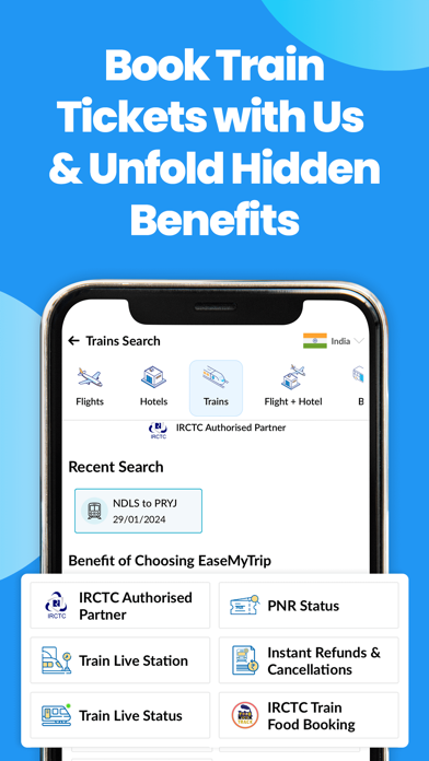 EaseMyTrip Flight, Hotel, Bus screenshot 5