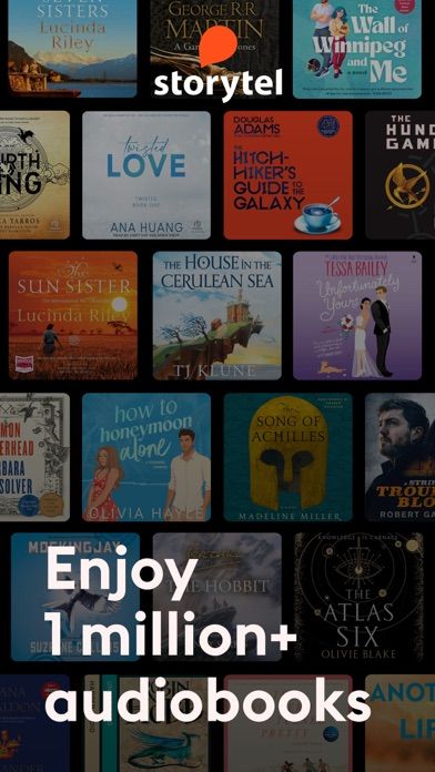 Storytel - Audiobooks Library screenshot 1