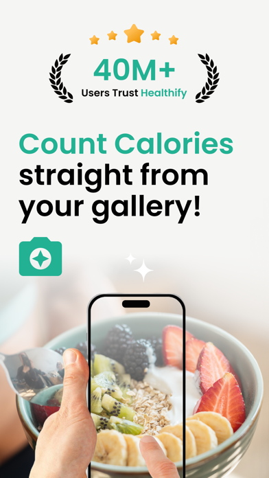 Healthify: AI Calorie Tracker screenshot 1