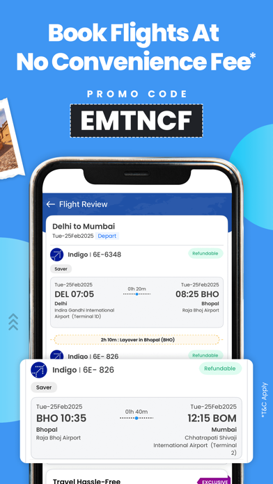 EaseMyTrip Flight, Hotel, Bus screenshot 4