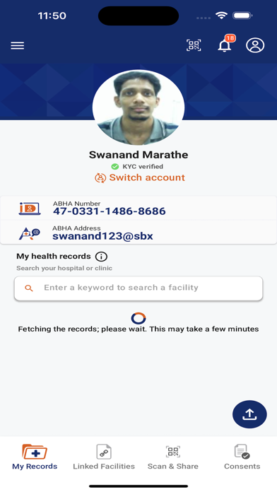 ABHA ABDM screenshot 4