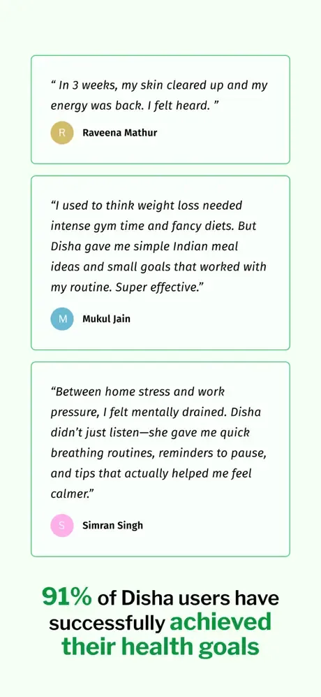 Disha: AI Health Coach screenshot 5