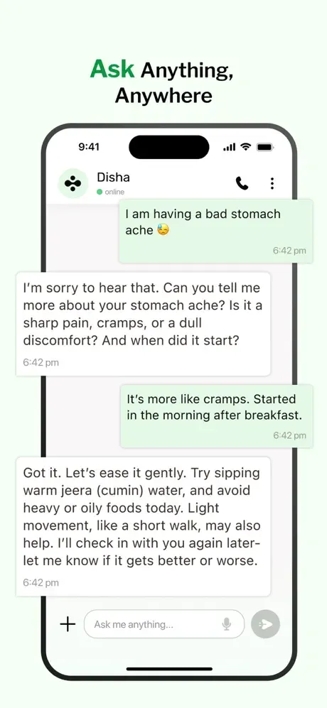 Disha: AI Health Coach screenshot 4