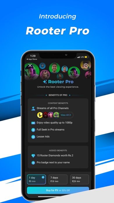 Rooter: Watch Gaming & Esports screenshot 1