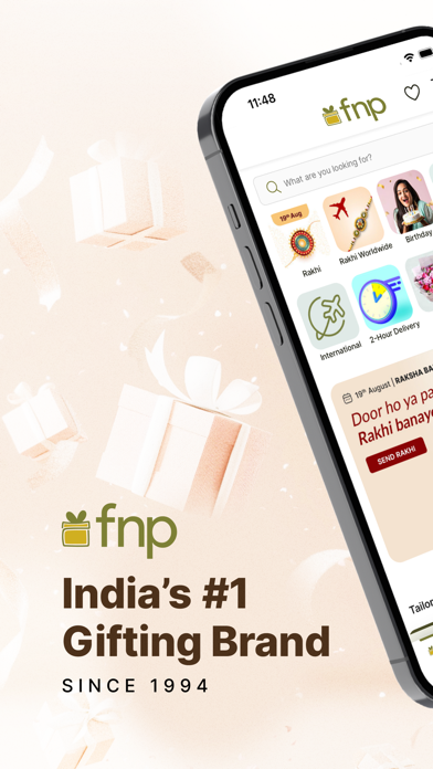 FNP: Gifts, Flowers, Cakes App screenshot 1