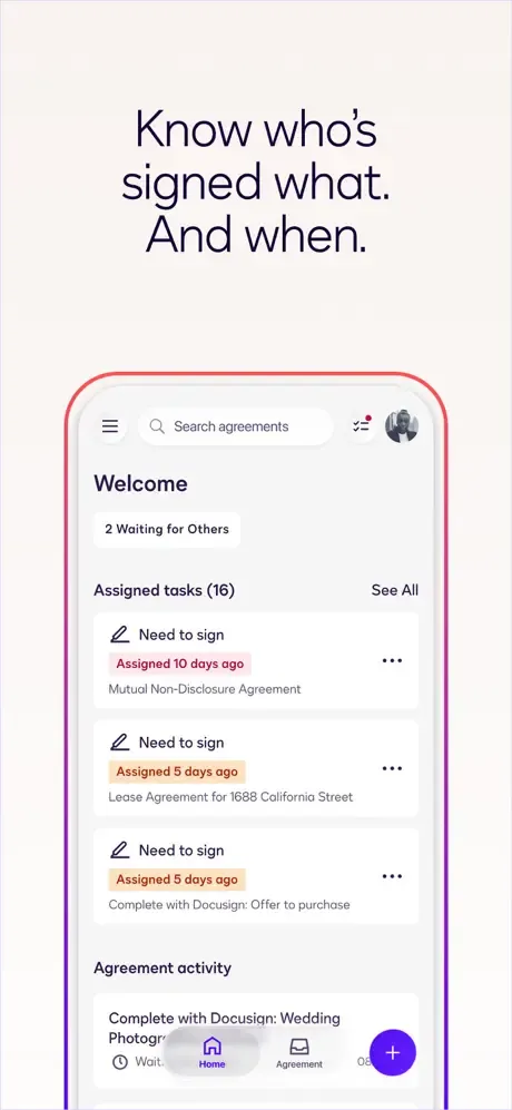 Docusign - Upload & Sign Docs screenshot 3
