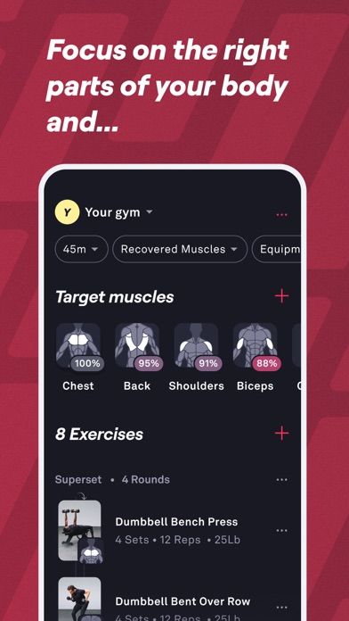 Fitbod Workout & Gym Planner screenshot 5