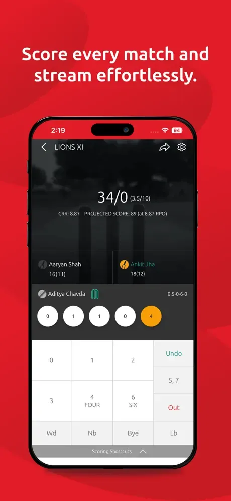 CricHeroes-Cricket Scoring App screenshot 2