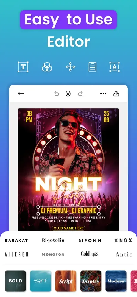 Canvas Poster Maker Logo Maker screenshot 4