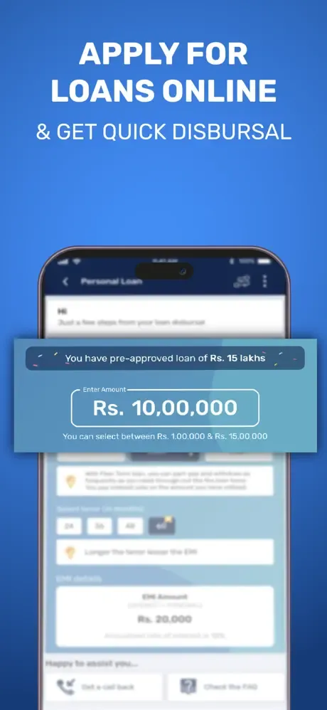 Bajaj Finserv Loans, UPI & FD screenshot 2