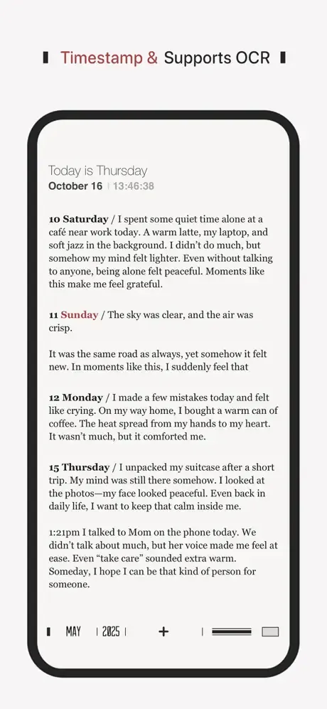 DayGram - One Line a Day Diary screenshot 5