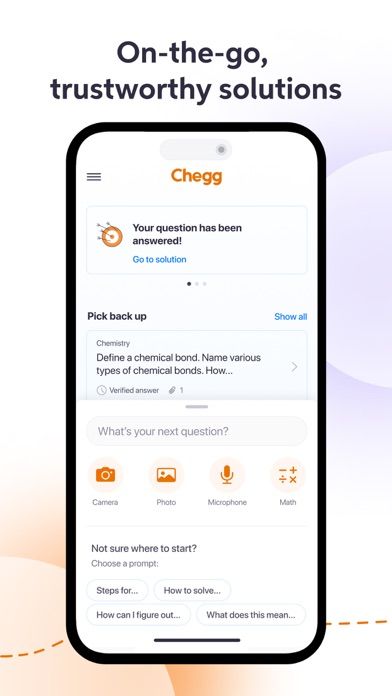 Chegg Study - Homework Help screenshot 2