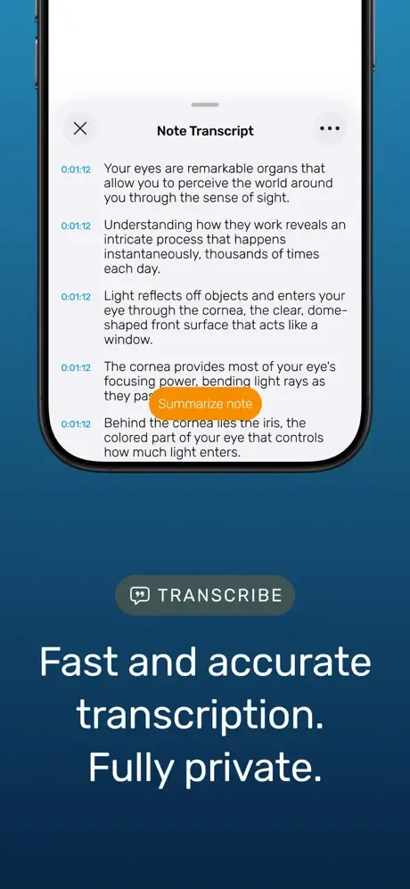 Noted: Record & AI Transcribe screenshot 3