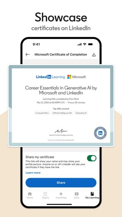 LinkedIn Learning screenshot 5