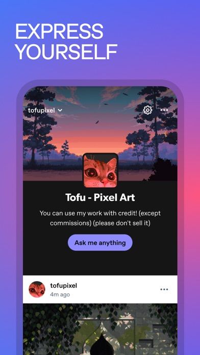 Tumblr: Social Media & Art screenshot 3