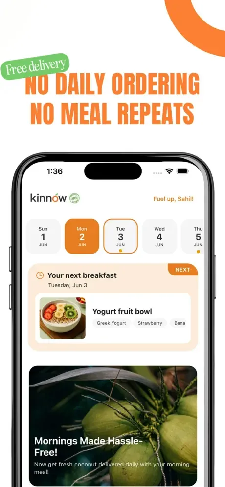 Kinnow - Breakfast Simplified screenshot 2