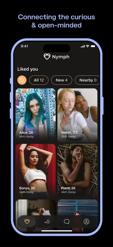 Nymph: Open-Minded Dating App screenshot 3