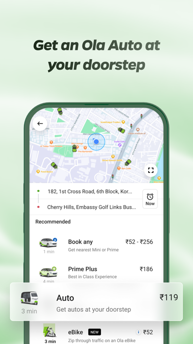 Ola: Book Cab, Auto, Bike Taxi screenshot 3