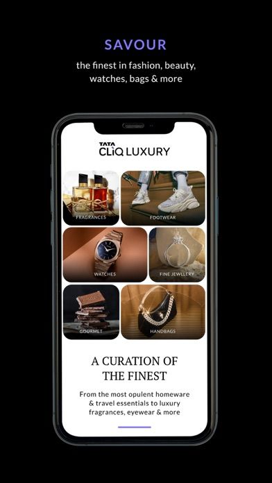 Tata CLiQ Luxury Shopping App screenshot 1
