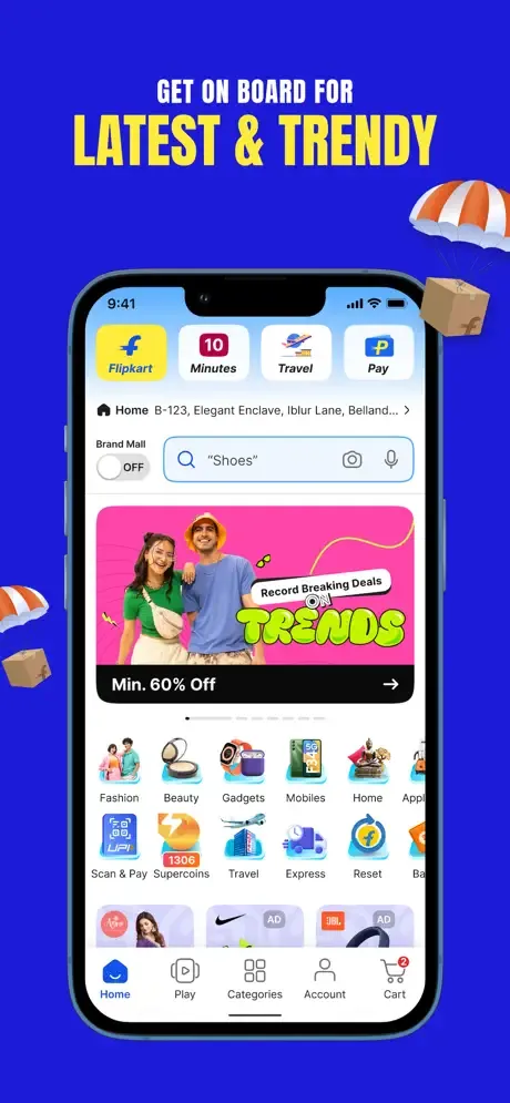 Flipkart - Online Shopping App screenshot 1